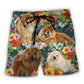 Chow Chow Tropical Dog Lover Beach Shorts For Beach Trips And Relaxed Vacation Styling