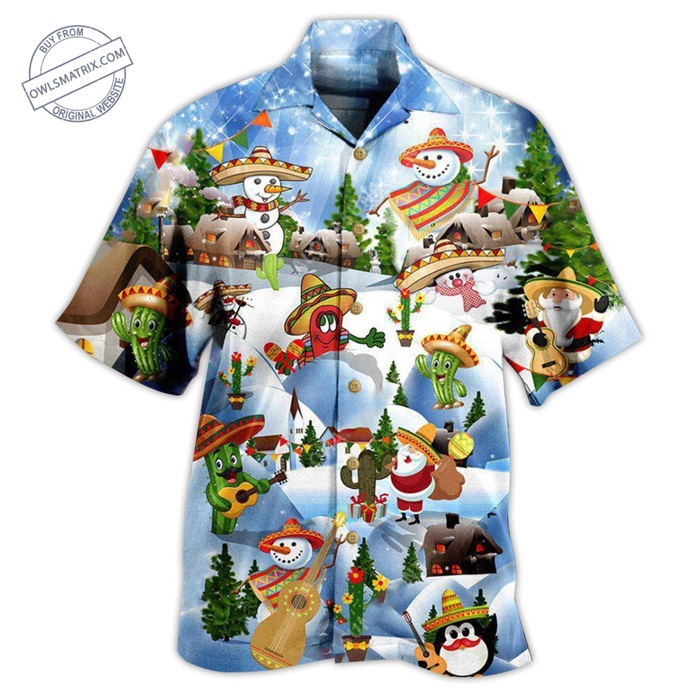 Patriotic Christmas Hawaiian Shirt For Beach Holidays Festive Outings And Thoughtful Seasonal Gifts