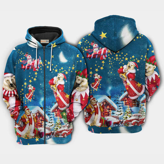 Christmas Bear Santa Holiday Hoodie For Seasonal Parties Casual Wear And Thoughtful Holiday Gifts