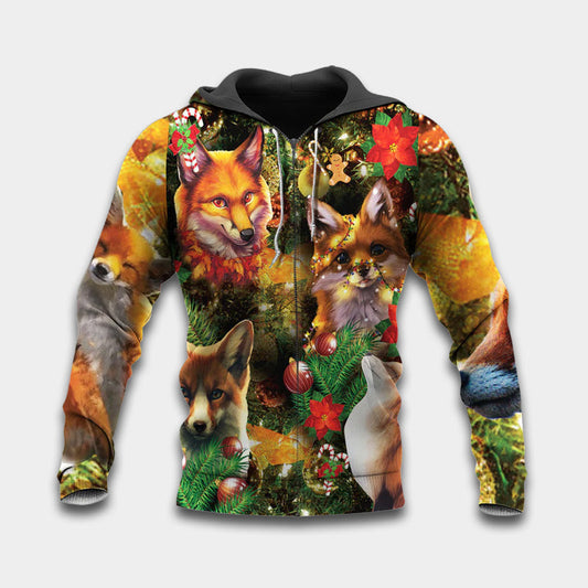 Christmas Fox Mask Hoodie For Festive Family Moments Winter Wear And Holiday Gift Ideas