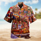Christmas Creative Pattern Hawaiian Shirt For Tropical Holidays, Outdoor Gatherings, And Everyday Comfort