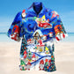 Festive Christmas Gnomes Hawaiian Shirt For Resort Events Seasonal Fun And Casual Warm Weather Style
