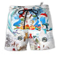 Christmas Have A Sparkling New Year Hawaiian Beach Shorts For Seasonal Summer Travel
