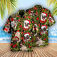 Christmas Little Pugmas Grass Hawaiian Shirt For Resort Getaways And Comfortable Summer Activities