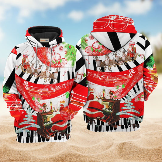 Christmas Love Music Holiday Hoodie For Winter Streetwear Christmas Travel And Seasonal Home Gatherings