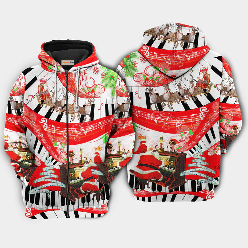 Christmas Love Music Holiday Hoodie For Holiday Gatherings Winter Travel And Seasonal Gifting