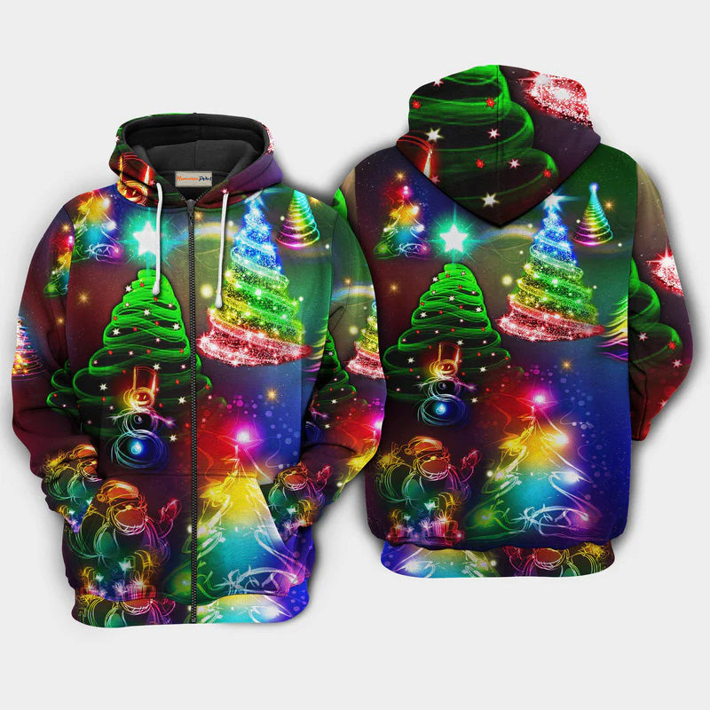 Happy Christmas Holiday Cheer Always Hoodie For Christmas Gatherings Outdoor Trips And Relaxed Seasonal Style