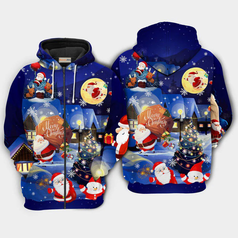 Christmas Santa Gifts Holiday Hoodie For Seasonal Parties Casual Wear And Thoughtful Holiday Gifts