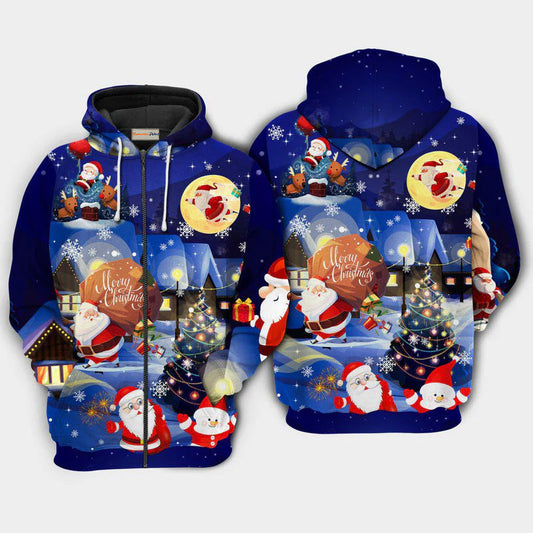 Christmas Santa Gifts Holiday Hoodie For Seasonal Parties Casual Wear And Thoughtful Holiday Gifts
