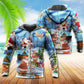 Christmas Santa Snowman Best Friends Hoodie For Festive Celebrations Seasonal Trips And Relaxed Winter Wear