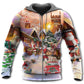 Santa Gift Truck Christmas Hoodie For Holiday Vacations Winter Events And Everyday Comfort