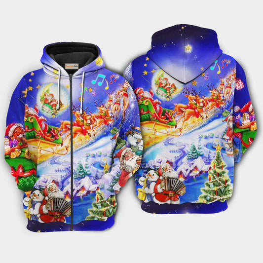 Christmas Santa Every Time Holiday Hoodie For Festive Family Moments Winter Wear And Holiday Gift Ideas