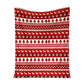 Christmas Simple But Nice Flannel Blanket For Cozy Bedroom Sofa Decor
