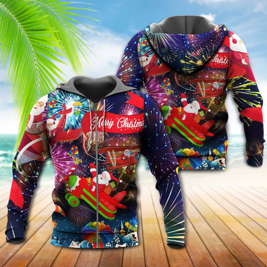 Christmas Spreading Love Santa Holiday Hoodie For Holiday Parties Weekend Outings And Cheerful Gift Giving