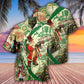 Steampunk Christmas Santa Clause Hawaiian Shirt For Summer Events And Casual Outdoor Wear