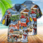 Christmas Farm Happiness Sky Hawaiian Shirt Artwork View For Weekend Travel And Beach Style