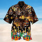 Christmas Yes Speak Guitar Hawaiian Shirt For Resort Trips, Coastal Parties, And Warm Weather Style
