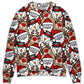 Christmas Cute Santa And Reindeer Sweater For Seasonal Parties Cozy Gatherings And Thoughtful Holiday Gifts