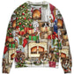Christmas Dog Merry Xmas Sweater For Family Gatherings Winter Travel And Everyday Seasonal Comfort