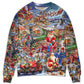 Christmas Joy Peace Family Sweater For Festive Parties Family Photos And Comfortable Seasonal Wear
