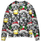 Christmas Meowy Xmas Cat Sweater For Seasonal Parties Cozy Gatherings And Thoughtful Holiday Gifts