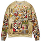 Christmas Merry Xmas Beer Theme Sweater For Winter Celebrations Family Events And Relaxed Seasonal Styling