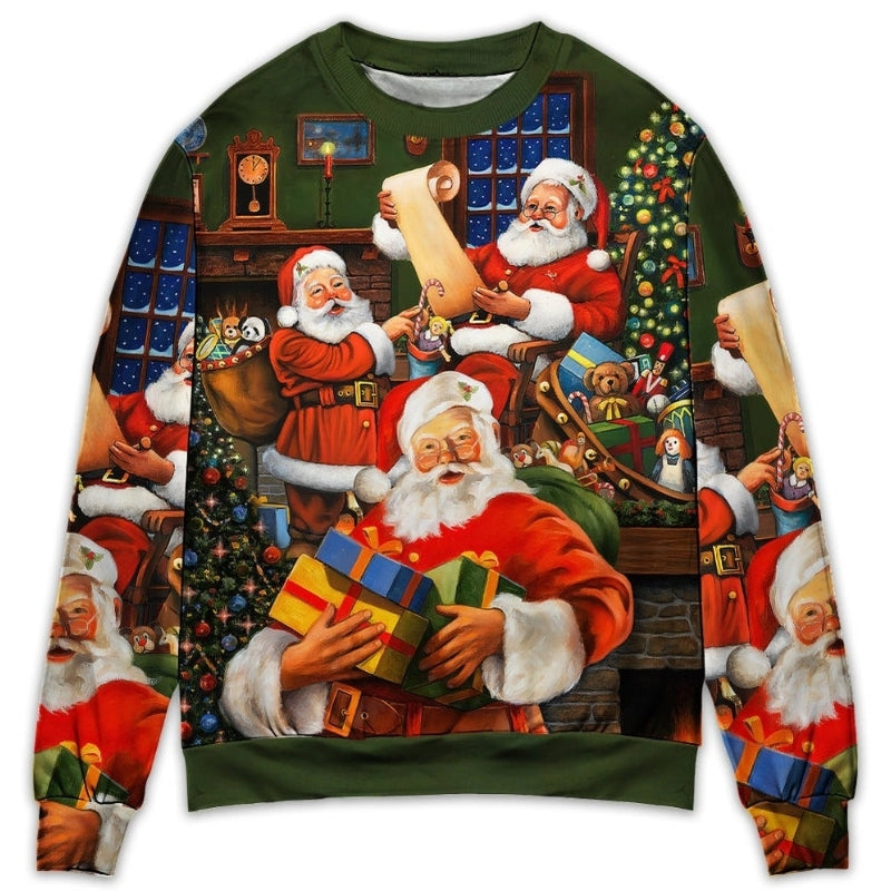 Christmas Santa Gift For Xmas Sweater For Winter Celebrations Family Events And Thoughtful Gifting