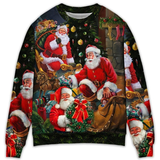 Christmas Santa Gift Xmas Is Coming Sweater For Seasonal Parties Cozy Gatherings And Thoughtful Holiday Gifts