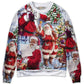 Christmas Santa Holiday Arrival Sweater For Festive Parties Family Photos And Comfortable Seasonal Wear
