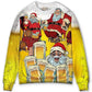 Christmas Santa Loves Holiday Drinks Sweater For Seasonal Parties Cozy Gatherings And Thoughtful Holiday Gifts