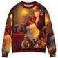Christmas Santa Spirit Sweater For Winter Celebrations Family Events And Thoughtful Gifting