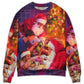 Christmas Santa Story Light Sweater For Holiday Parties Family Gatherings And Seasonal Gift Giving