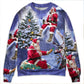 Christmas Santa Story Night Xmas Is Coming Sweater For Family Gatherings Winter Travel And Everyday Seasonal Comfort