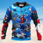 Christmas Skull Moon Star Hoodie For Holiday Parties Weekend Outings And Cheerful Gift Giving