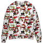 Christmas Snowman Family Happy Holiday Sweater For Festive Events Weekend Outings And Comfortable Winter Style