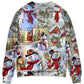 Christmas Snowman Merry Xmas Sweater For Family Gatherings Winter Travel And Everyday Seasonal Comfort