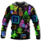 Neon Christmas Tequila Hoodie For Winter Streetwear Christmas Travel And Seasonal Home Gatherings