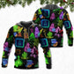 Neon Christmas Tequila Hoodie For Winter Streetwear Christmas Travel And Seasonal Home Gatherings