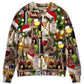 Christmas Wine Night Cozy Holiday Sweater For Holiday Parties Family Gatherings And Seasonal Gift Giving