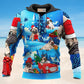Colorful Christmas Pug Hoodie For Holiday Vacations Winter Events And Everyday Comfort