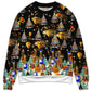 Christmas Yes I Speak Guitar Sweater For Festive Family Events Casual Wear And Holiday Gift Giving
