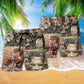 Colorful Cigar Beach Shorts Pattern Detail For Relaxed Weekends And Thoughtful Gift Giving