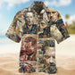 Colorful Cigar Mix Hawaiian Shirt For Tropical Holidays, Outdoor Gatherings, And Everyday Comfort