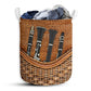 Small Size Clarinet Rattan Texture Laundry Basket For Bathroom Bedroom Storage
