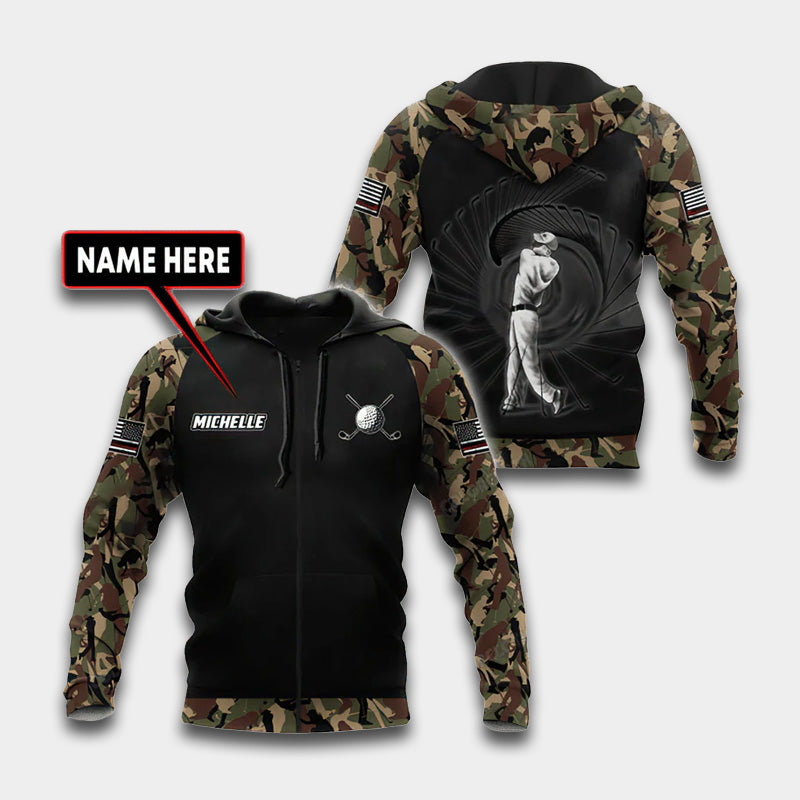 Classic Golf Personalized Hoodie For Weekend Fun Casual Layering And Relaxed Daily Outfits