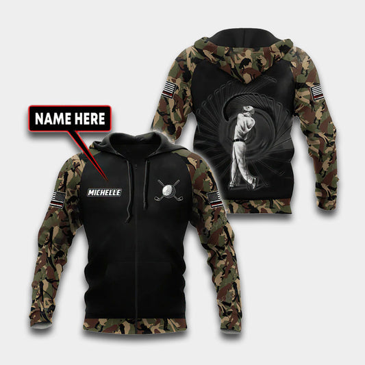 Classic Golf Personalized Hoodie For Weekend Fun Casual Layering And Relaxed Daily Outfits