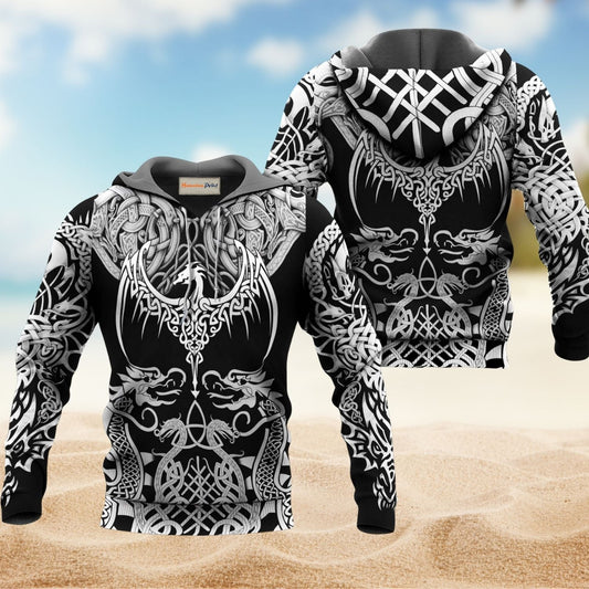 Classic Viking Warrior Hoodie For Mythic Casual Outfits Weekend Adventures And Thoughtful Gifting