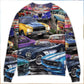 Classic Car Show Lifestyle Sweater For Garage Gatherings Road Adventures And Creative Gifts