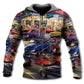 Classic Muscle Car Service Hoodie For Automotive Enthusiasts Road Trips And Casual Everyday Wear