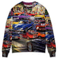 Classic Muscle Car Service Sweater For Garage Gatherings Road Adventures And Creative Gifts